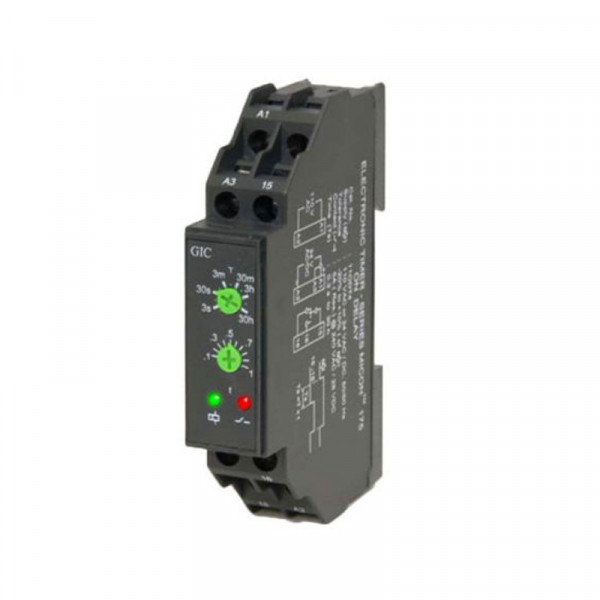 GIC ON Delay Timer Relay 0.3s – 30 Hrs
