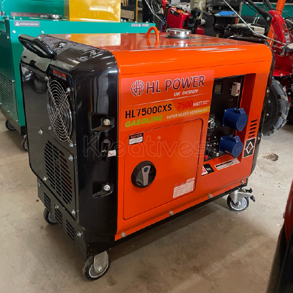 HL Power 9.5Kva Super Silent Petrol Generator HL9500CXS