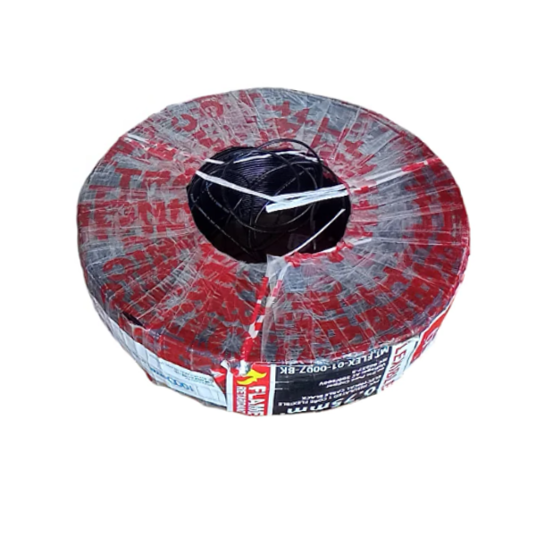 Tronic Flexible 1 Core Cable 0.75mm - Black Meters