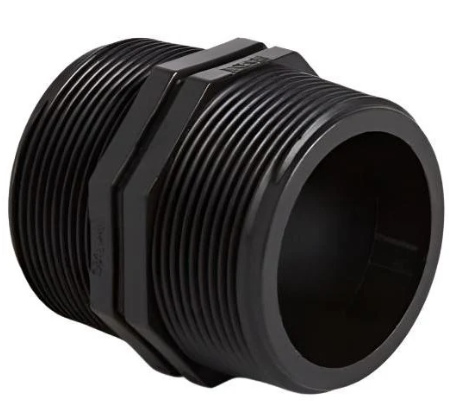 HDPE Male Threaded Hexagonal Nipple 1-1/2″ | Kreatives.co.ke Kenya