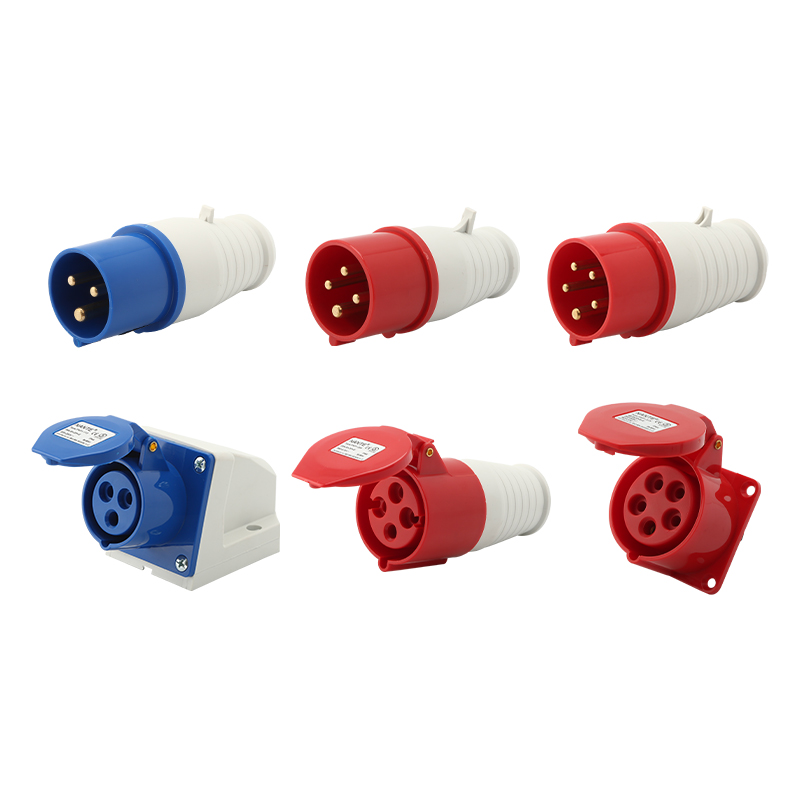 Industrial Electrical Socket Plug 3 Pin 16A