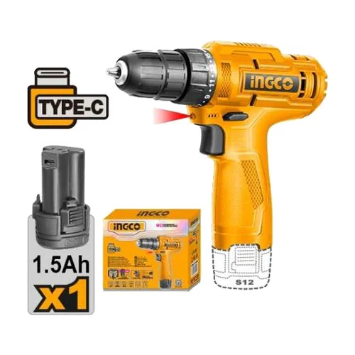Ingco 12V 20Nm Cordless Drill | Kreatives.co.ke Kenya
