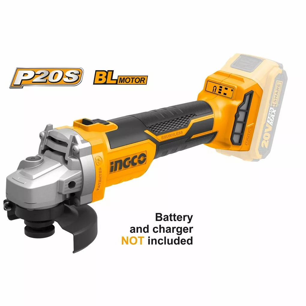 Ingco 20V 115mm Lithium-Ion Angle Grinder | Kreatives.co.ke Kenya