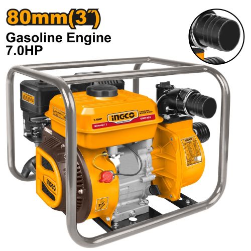 Ingco 3″ Gasoline Water Pump – 80mm – ~25m Head | Kreatives.co.ke Kenya