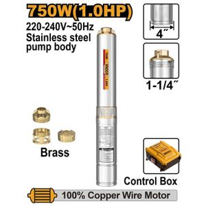 Ingco 4″ Deep Well Pump – 750W (1.0HP) – 80m Max Head | Kreatives.co.ke Kenya