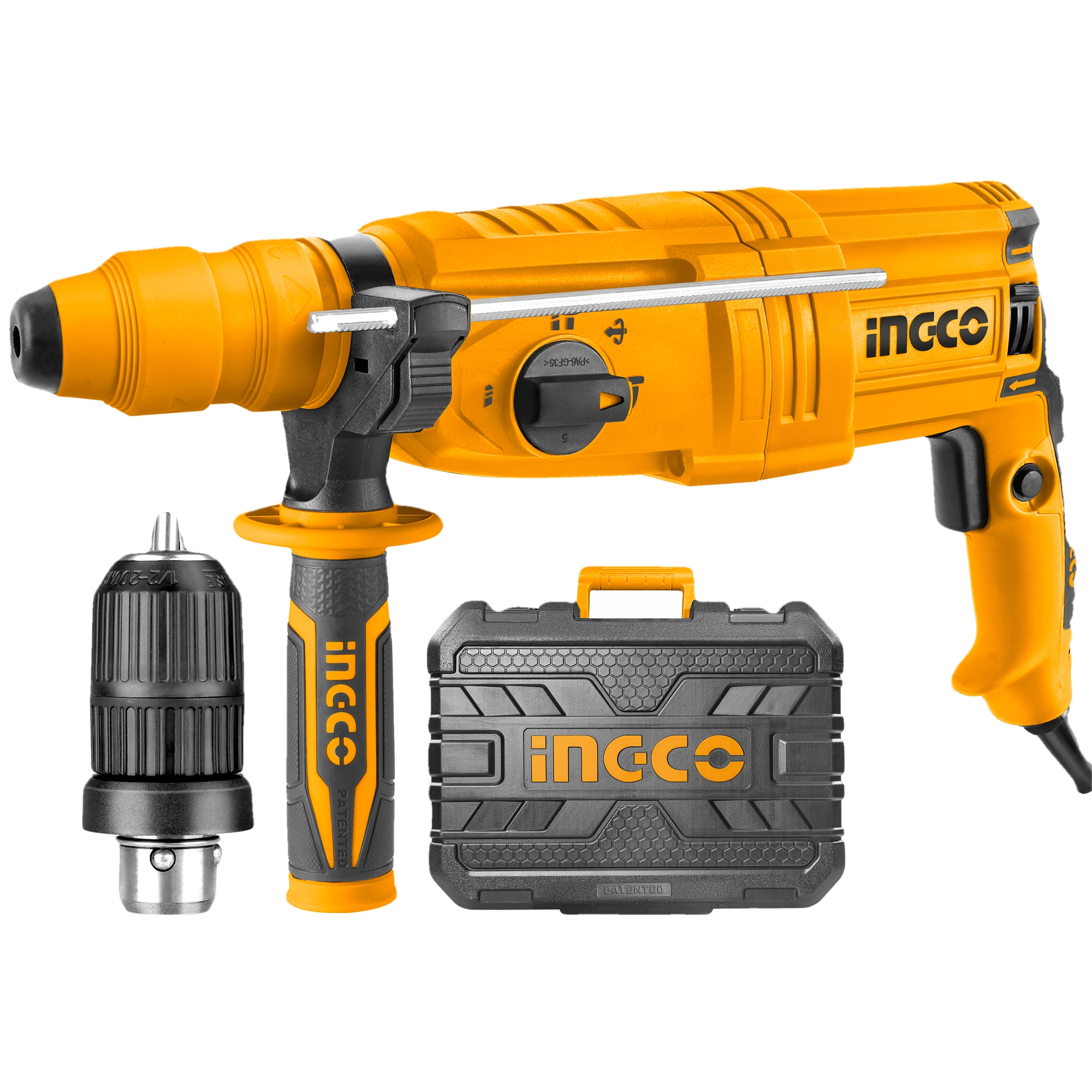 Ingco 800W Rotary Hammer | Kreatives.co.ke Kenya