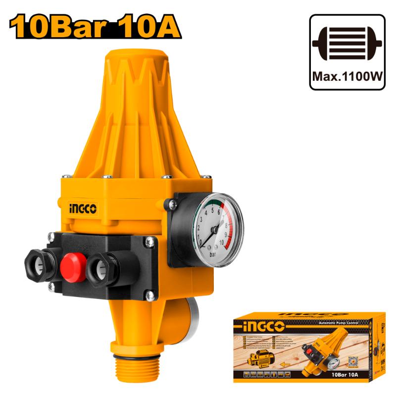 Ingco Automatic Pump Control – 10 bar | Kreatives.co.ke Kenya