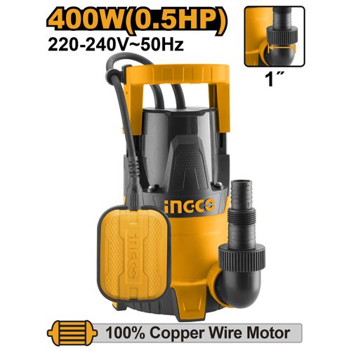 Ingco Submersible Pump – 400W – 8m Max Head | Kreatives.co.ke Kenya