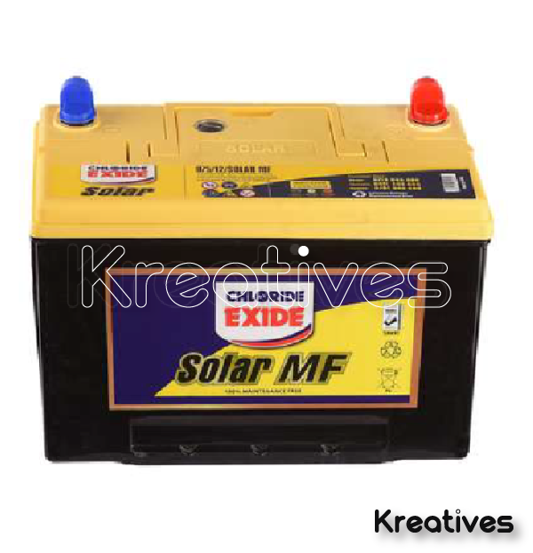 Chloride Exide 12V 100ah Solar Battery MF