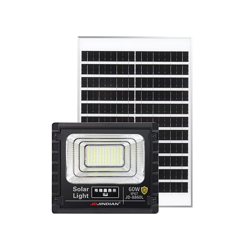 JD-8860L Original Metal Casing Solar LED Floodlight 60W