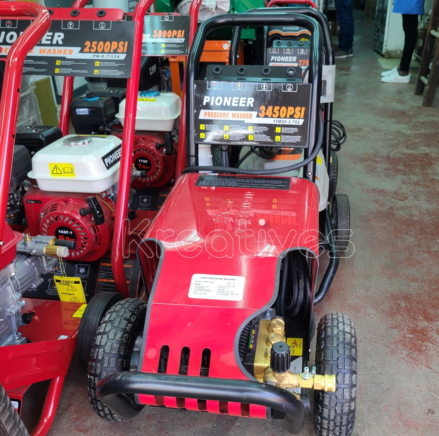 Pioneer 3450psi High Pressure car wash Machine