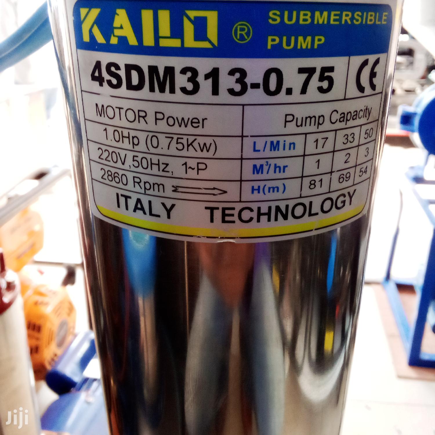 KAILO 50m 2.0HP Electric Submersible Pump – 50m Head | Kreatives.co.ke Kenya