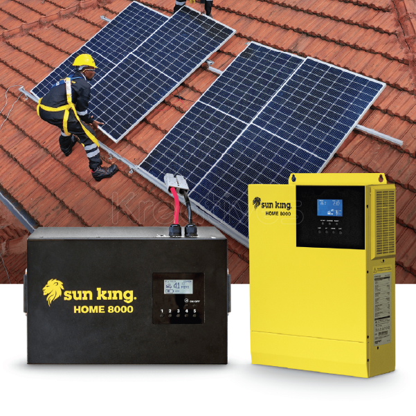 Sunking Home 8000 Solar backup (4 x 450W Panel) (including accessories & protection add-on box)