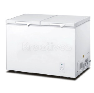 Premier 500Litres Chest Freezer double door- White