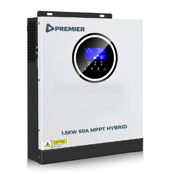 Premier 1500Watts 60MPPT 12V Hybrid Inverter - 1.5kw Hybrid Inverter