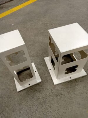 Metal Powder Coated Trunking Pedestal 100mm