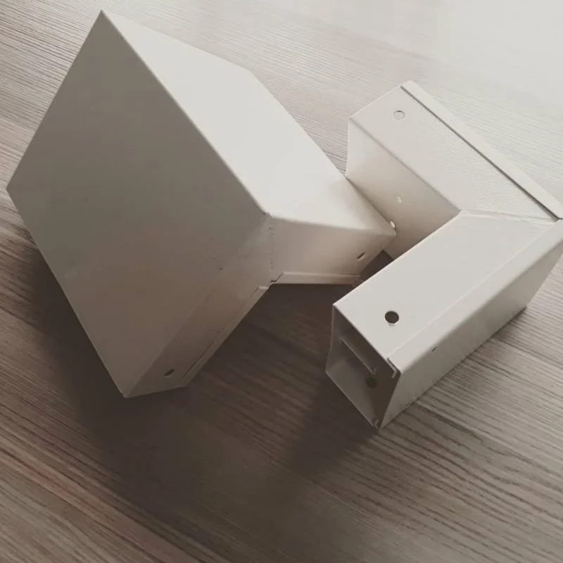 Metal Trunking Corner Bend Inner & Outer 100mm