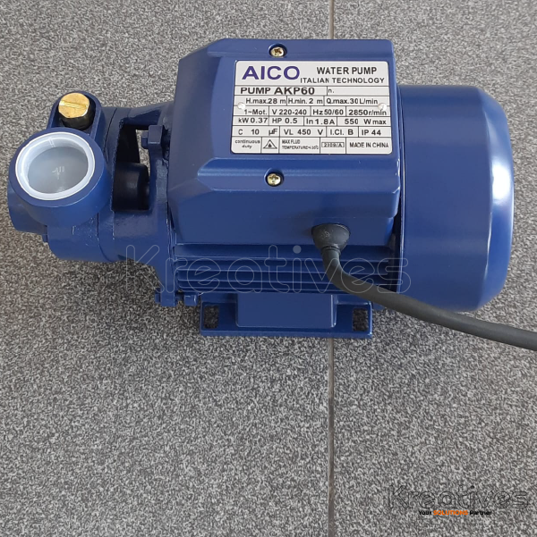 Aico Japan 28M 0.5HP Booster Pump Electric AKP60