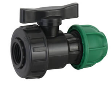 PP Compression Female True Union Ball Valve 32mm x 1″ | Kreatives.co.ke Kenya