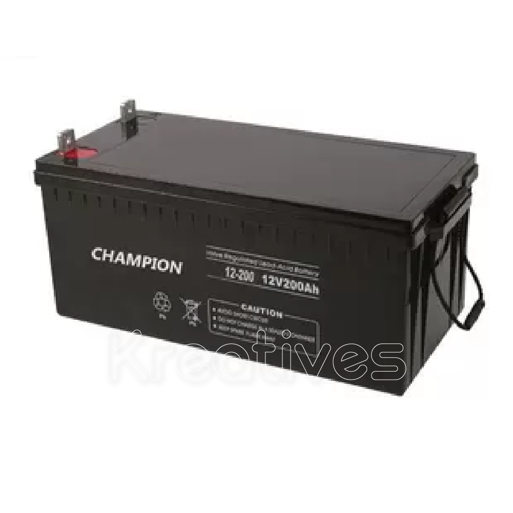 Champion 12V 200AH Deep Cycle Battery