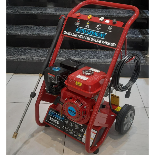 Kato Germany 3300Psi Petrol Car Wash Machine High Pressure