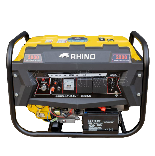 Rhino 3kva  Key Start Petrol generator