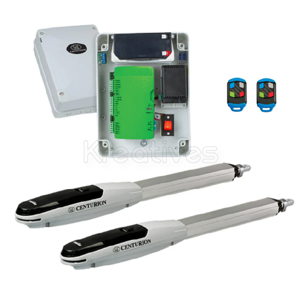 Smart SWING GATE MOTOR Centurion VANTAGE V500 2 Remote, 2 Arms with Control Box