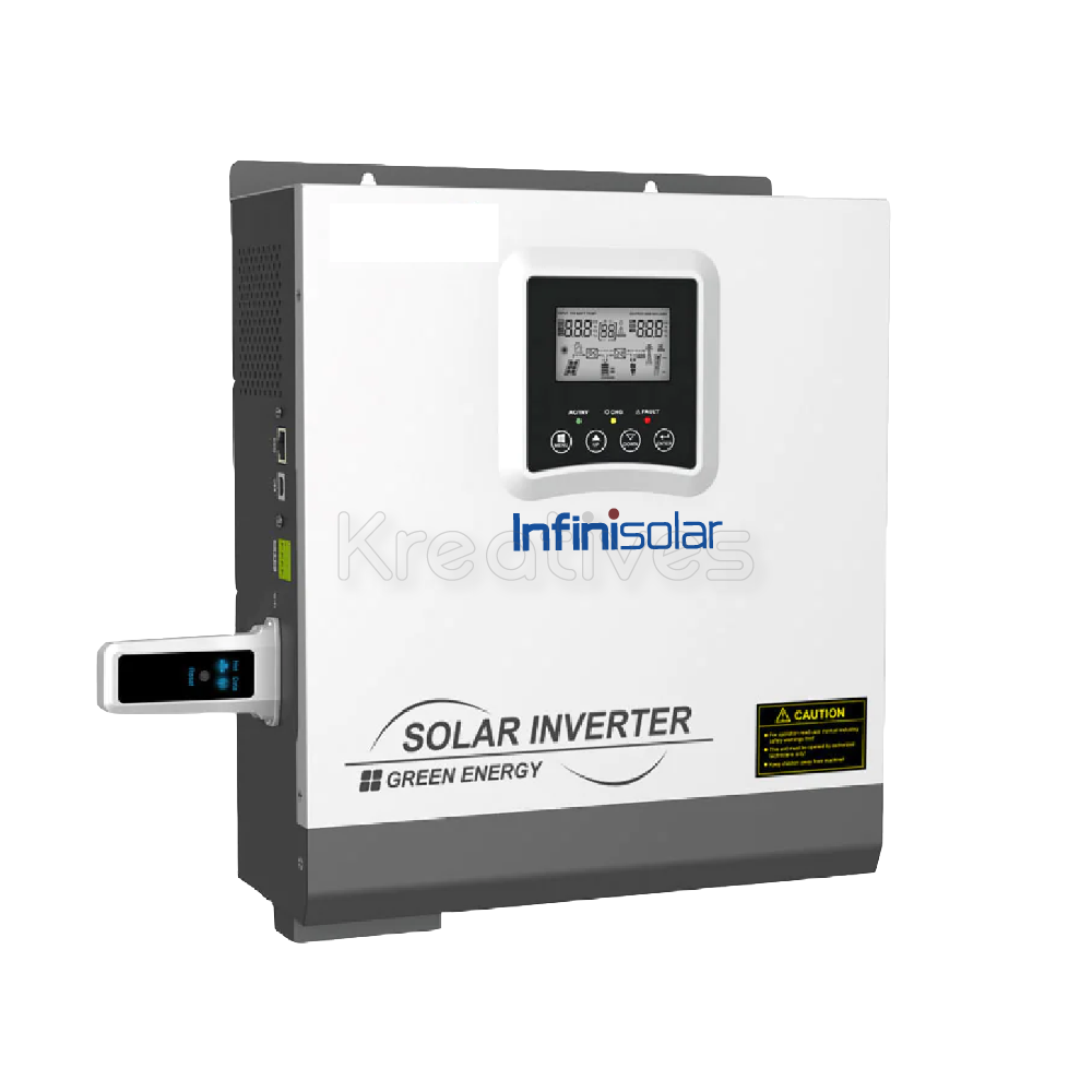 Infini Solar 5KVA 48v 80Amp Hybrid Inverter PV18-5048 VHM