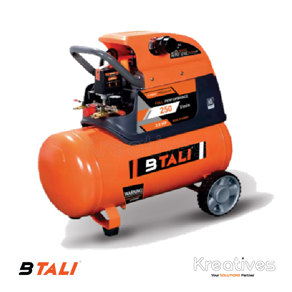 BTALI 50L 8Bar 3HP Electric Air Compressor | Industrial Standard BT 50 MAC