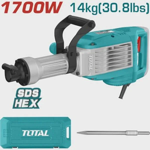 Total 1700W 14kg Demolition Breaker | Kreatives.co.ke Kenya