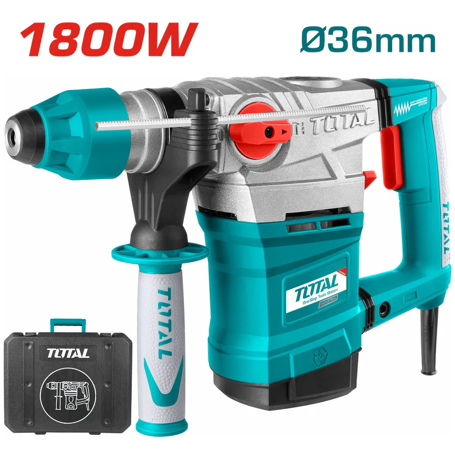 Total 1800W 36mm Rotary Hammer | Kreatives.co.ke Kenya
