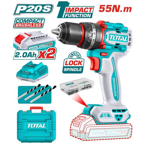 Total 20V 55Nm Compact Impact Drill | Kreatives.co.ke Kenya