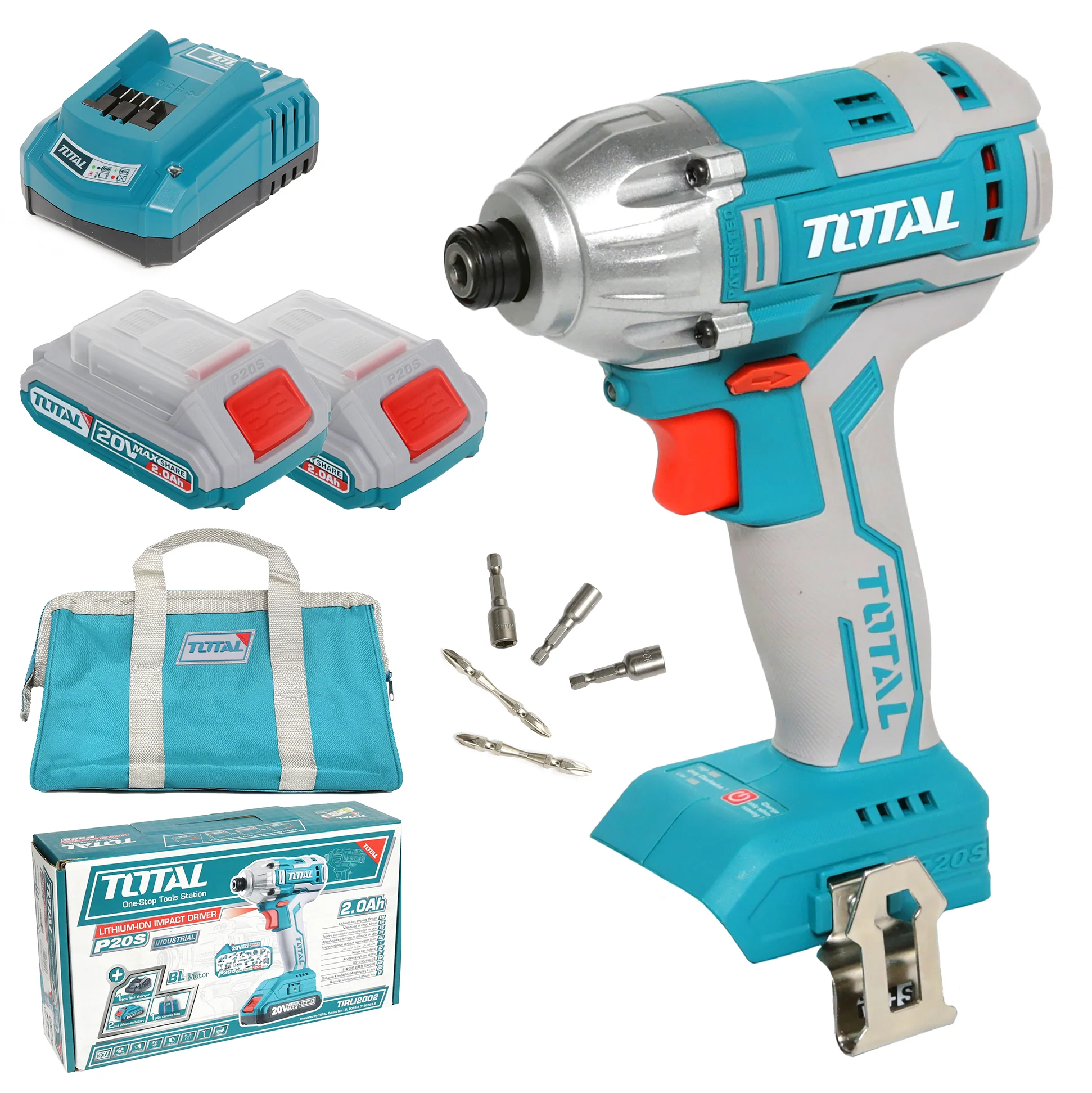 Total 20V Li-Ion Impact Driver | Kreatives.co.ke Kenya