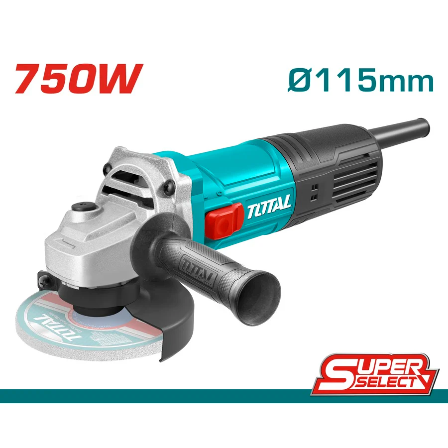 Total 750W 115mm Angle Grinder | Kreatives.co.ke Kenya
