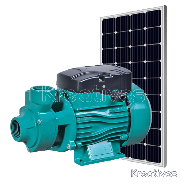 Shiyuan 0.75HP 45M Solar DC Booster Pump + 550W Solar Panels