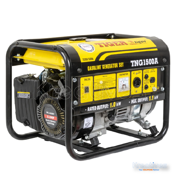 Tiger 1Kva TNG1500A Petrol 4stroke generator