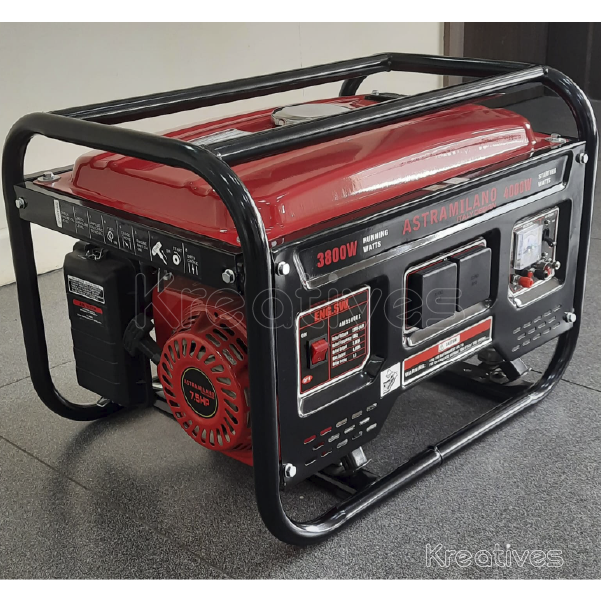 ASTRAMILANO 4.0Kva Petrol Generator Manual Start