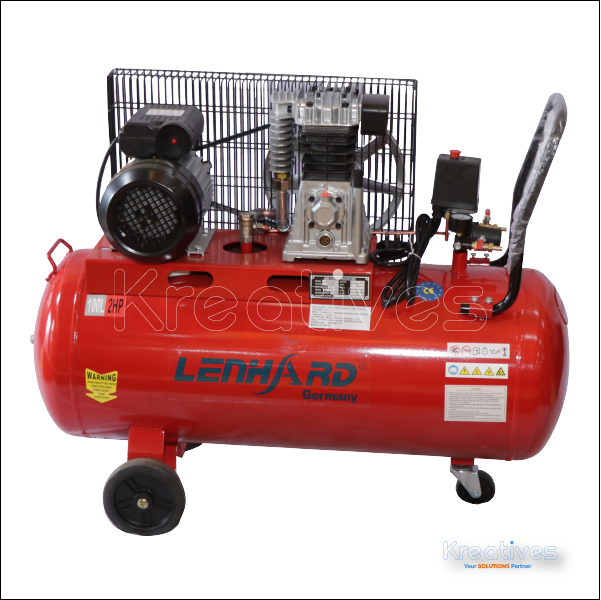 Lenhard Germany 100L 2.0HP Electric Air Compressor