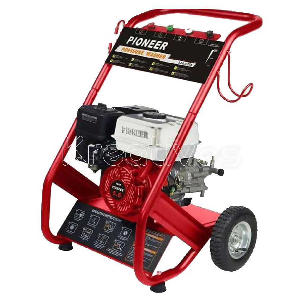 Pioneer Japan 3800PSI Petrol Car wash machine 7.5HP